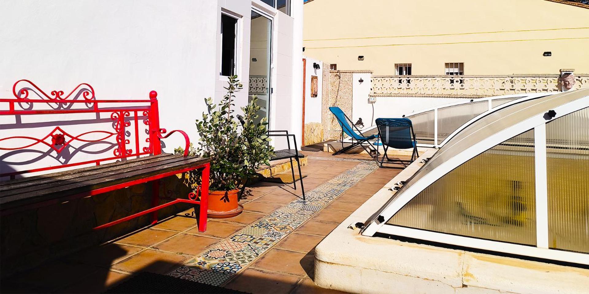 プエブラ・デ・ヴァイボナLa Casa De Huespedesアパートメント エクステリア 写真